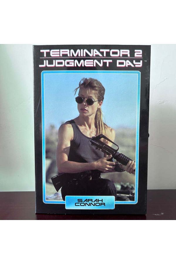Choice-A With Box Neca Terminator 2 Judgment Day T-800 Sarah Connor Arnold Schwarzenegger Action Figure Mod 1