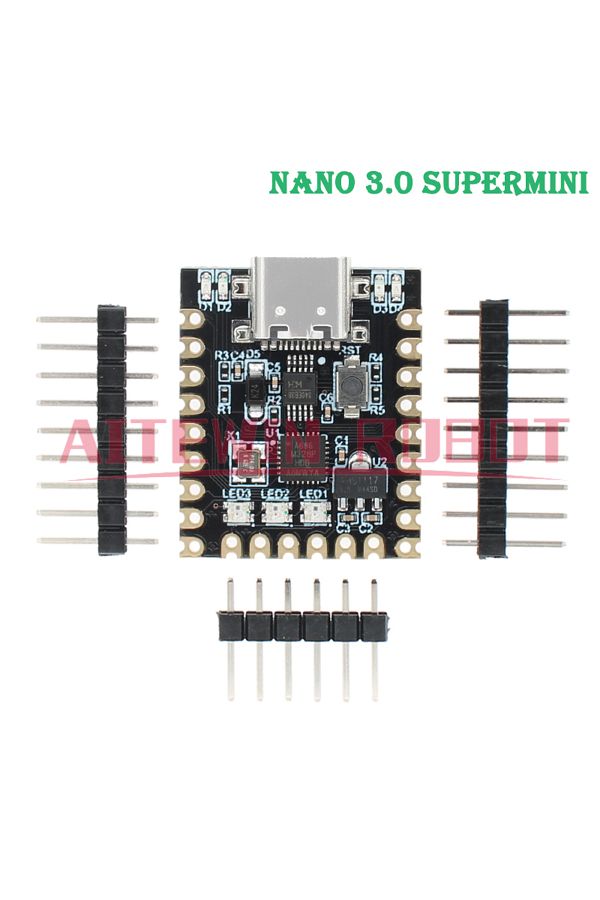 Choice-Atmega328p Nano V3.0 / Nano Supermini Type-c Development Board Atmega328p Chip Ch340 Serial Port For 1
