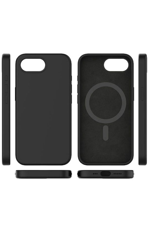 Gtech-MagSilicon Case Compatible with Apple Iphone 16e/SE 2025, compatible with Magsafe charging, Black 1