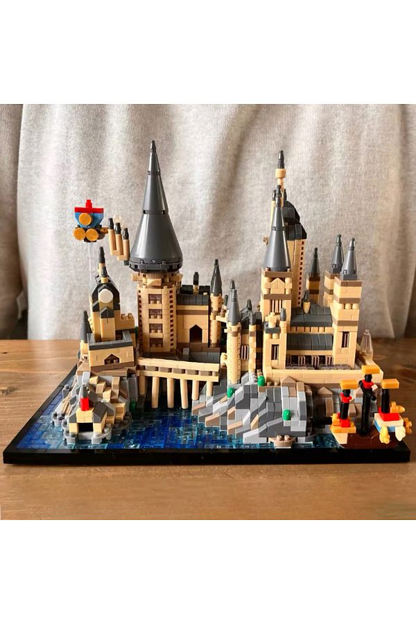 Choice-No box Magic Wizardry Castle Micro Size Building Blocks Sets Gothic Architecture DIY Bricks Model Ki 1