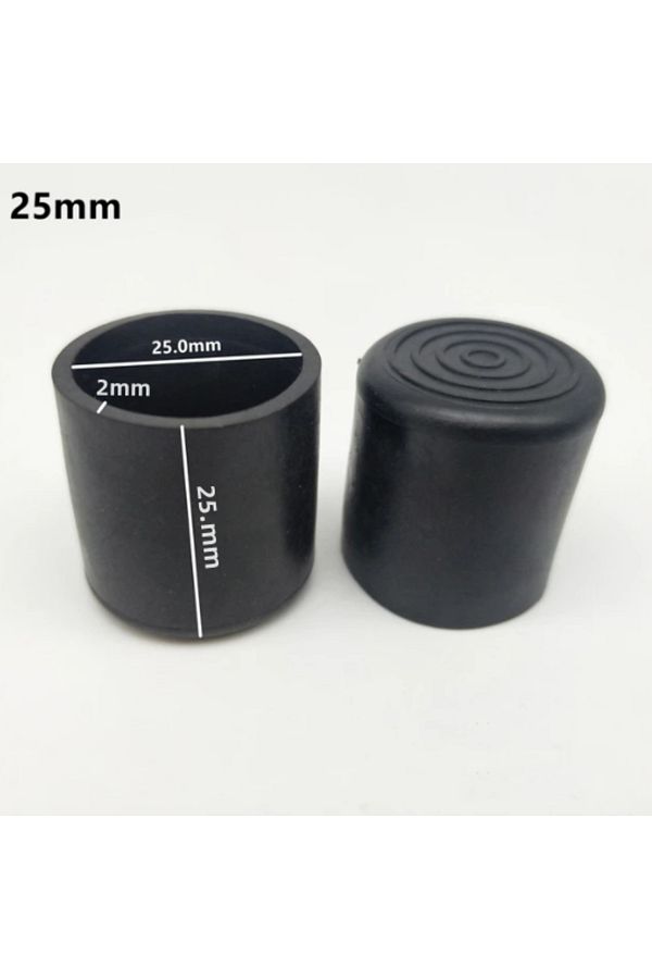 Choice-16 Pcs 25mm 8/16pcs Chair Leg Caps Rubber Feet Protector Pads Furniture Table Covers Socks Plugs Cov 1