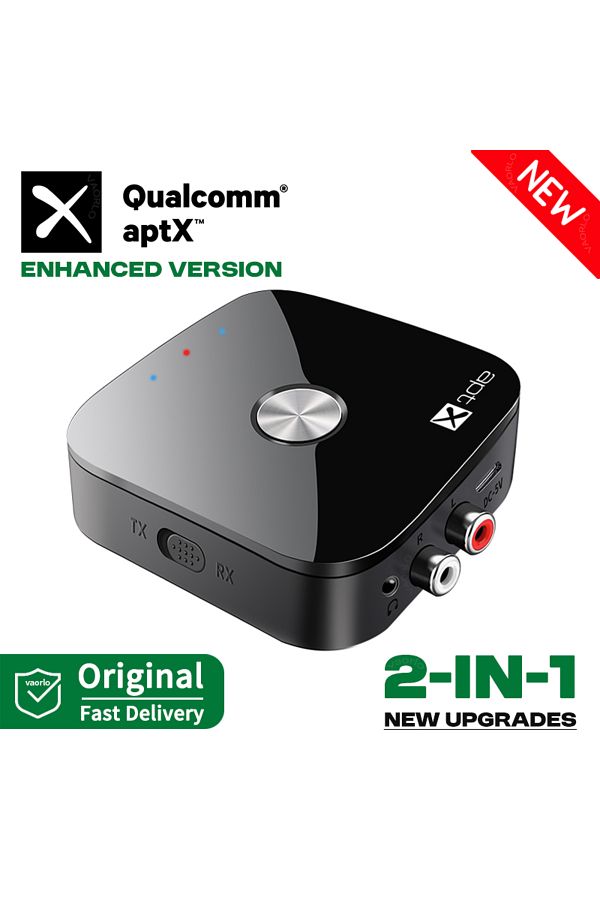 Choice-Compatible Bluetooth v5.4 Enhanced Version Bluetooth 5.4 Audio Transmitter Receiver aptX-Adaptive/HD 1