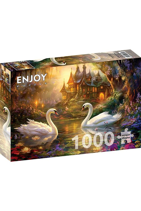 Enjoy-Puzzle 1000 pieces ENJOY - Swan Song (Enjoy-2184) 1