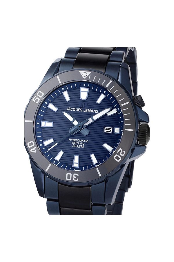Jacques Lemans-Mens Watch Jacques Lemans 1-2222B, Quartz, 42mm, 20ATM 1