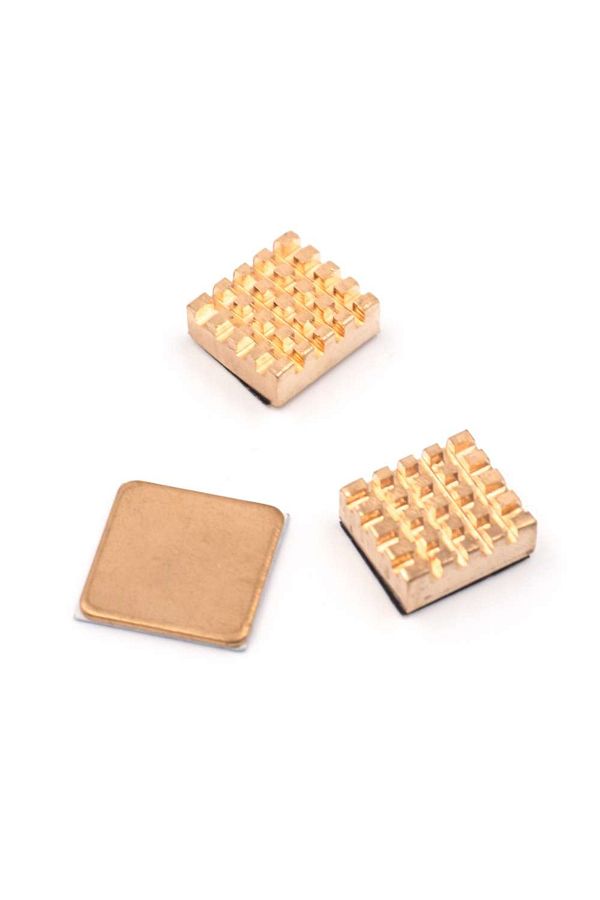 ROBOFUN-Heatsink for Raspberry Pi, made of pure copper, very solid - 3pcs 1