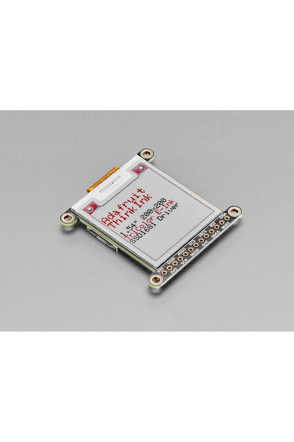 Adafruit-1.54" Tri-Color eInk / ePaper Display with SRAM - 200x200 with SSD1681 and EYESPI 1