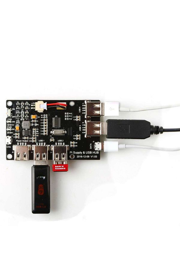 ROBOFUN-Power module for Raspberry Pi with 4 USB outputs 1