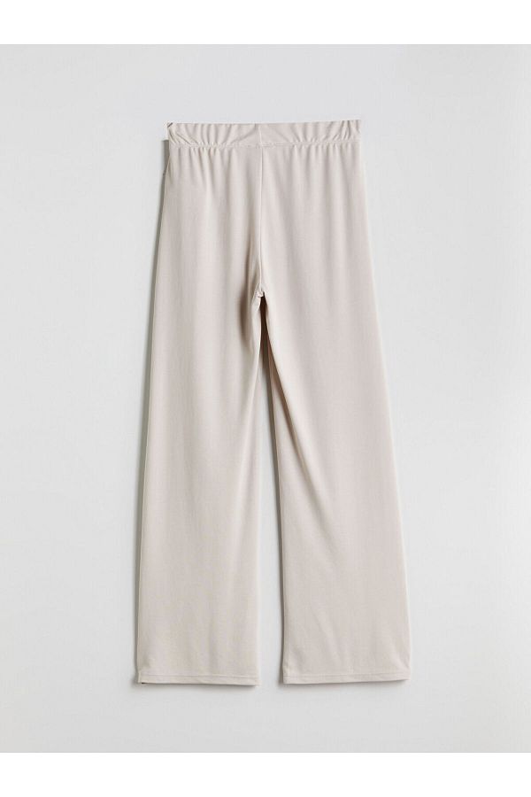 LC Waikiki-Pantaloni de damă în amestec modal cu talie elastică 1
