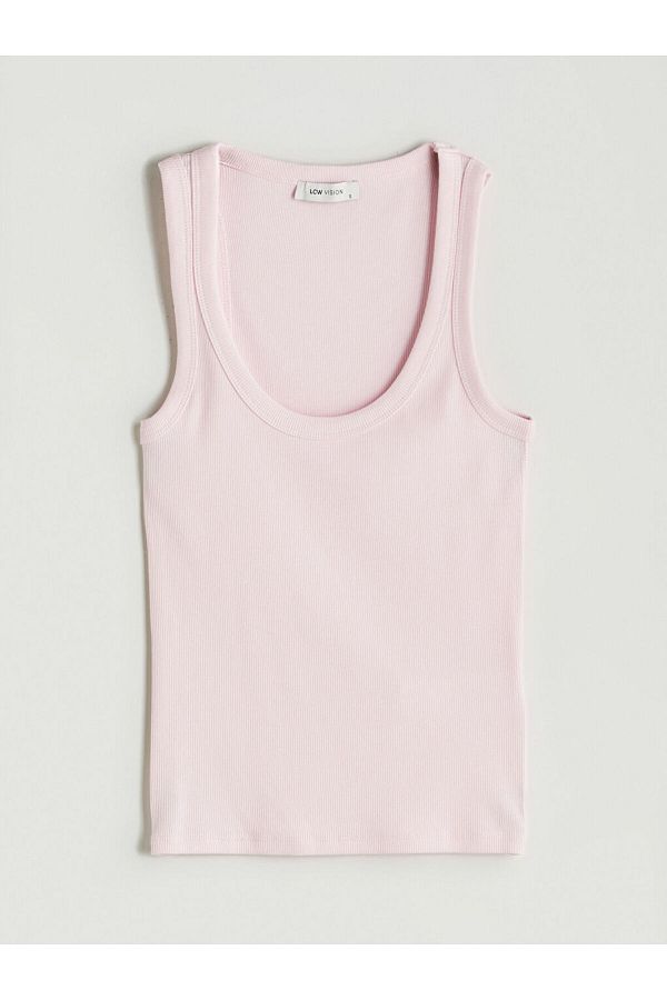 LC Waikiki-New Season U Neck Women's Tank Top - S5Pu79Z8 1