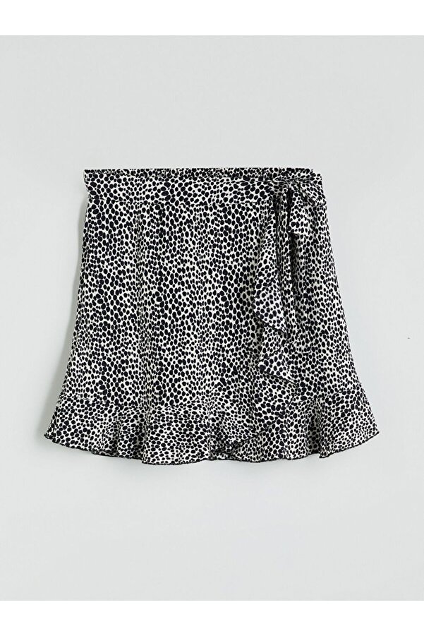 LC Waikiki-Sparkling Selections from Shining Store |   Beli Lastkli Patterned Ruffle Mini Skirt 1
