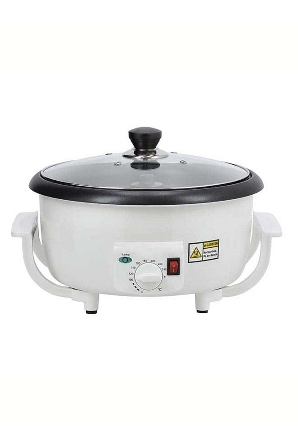 Generic-2 in 1 Electric Coffee Roaster & Popcorn Maker – 1500g Capacity with Timer & Temp Control 1