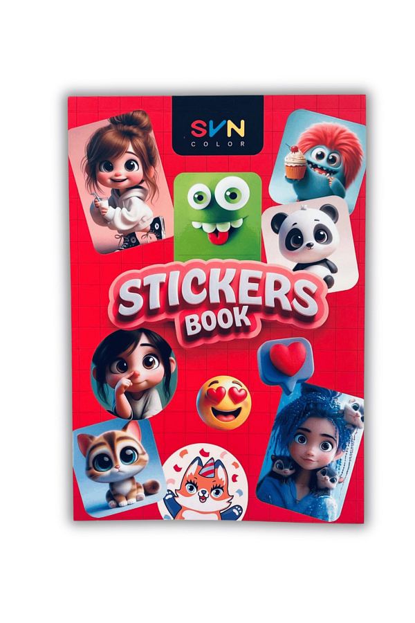 Mielibon-Sticker Notebook |   16 Pages 300+ Stickers 1