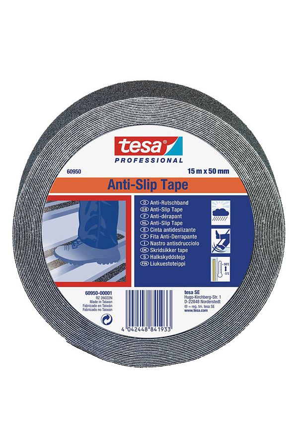 Tesa-Banda Adeziva Antiderapanta Extra 25Mm / 15M - Negru 1