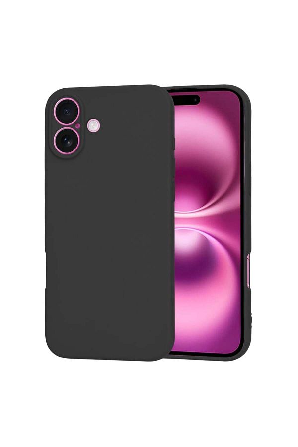 Techsuit-Husă pentru iPhone 16 Plus - Techsuit SoftFlex - Neagră 1