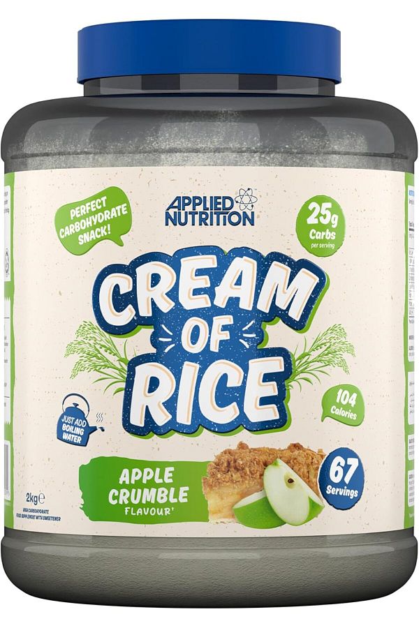 applied nutrition-Cream of Rice - High Carbohydrate Cream of Rice Supplement, Source of Energy for B 1