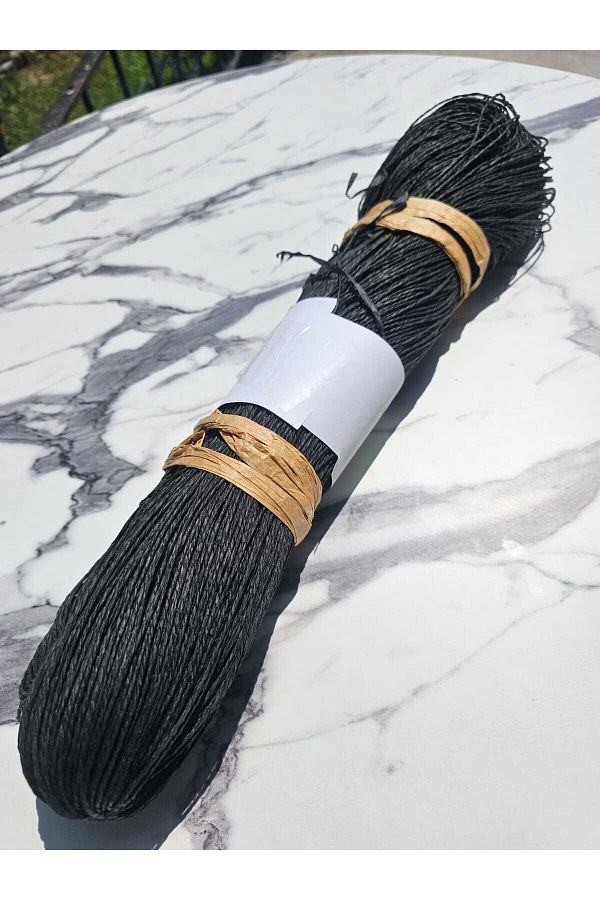RENGARENK-First Quality Thin Winding Paper Thread 330Gr-360Gr Color No:12 Black 1
