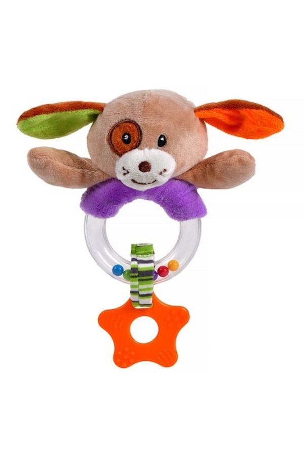 SyaMAG-Rattle Toy Plus, Puppy Model, With Teething, Multicolor 1