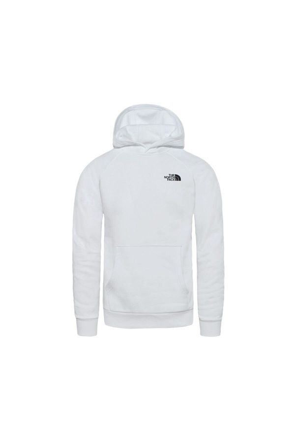 North face white hoodie mens discount