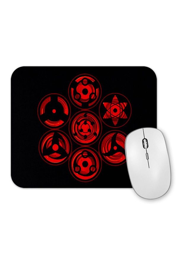 Baskı Dükkanı-Sharingan Mouse Pad 1