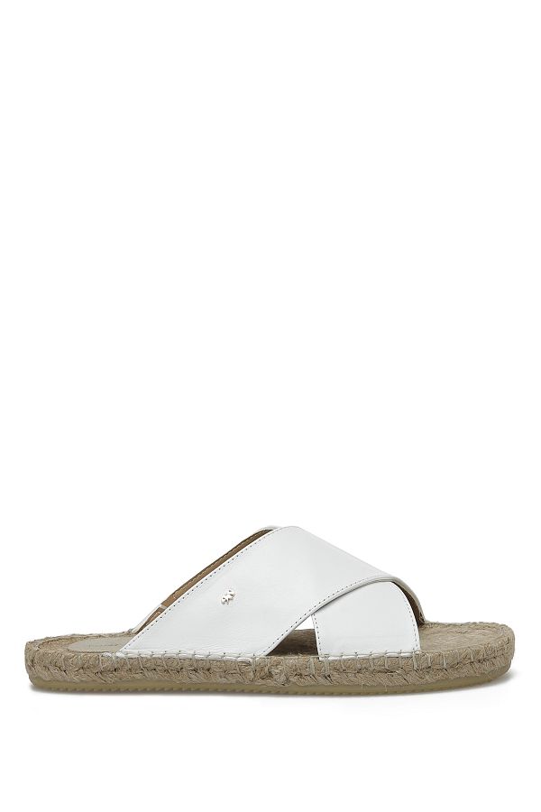 Nine West-Cıco 3fx Beyaz Kadın Terlik 1
