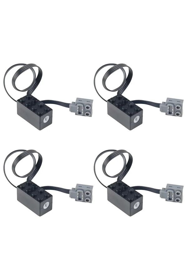 Choice-4 Pcs S Drive Motor Compatible With Legoeds Motor Power Pack Modified Slow Speed Torque Moc Tech Pow 1