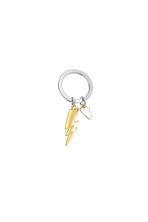 Metalmorphose-Lightning Cloud Keychain 1
