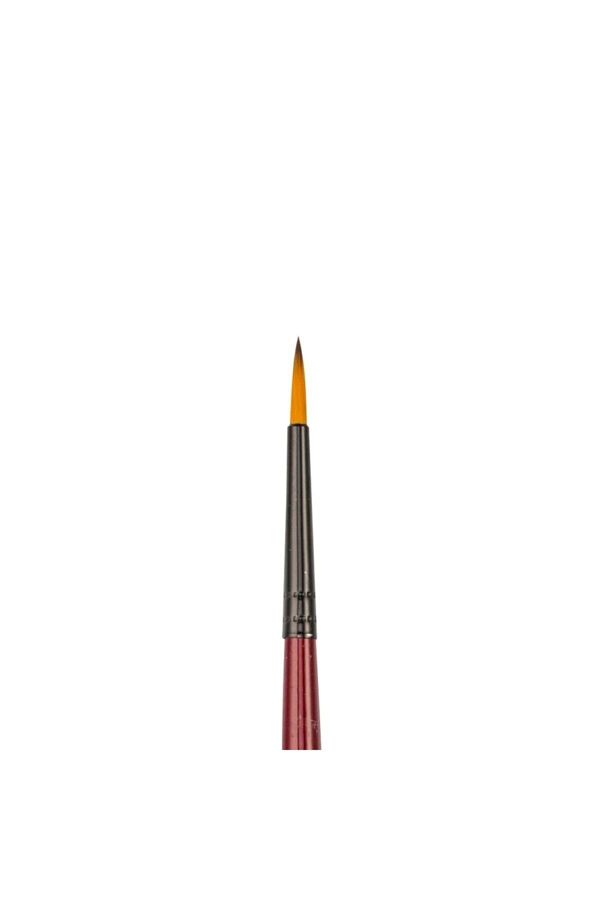 Bigpoint-123 Series Synthetic Bristle Round Brush No 2/0 Box of 12 1