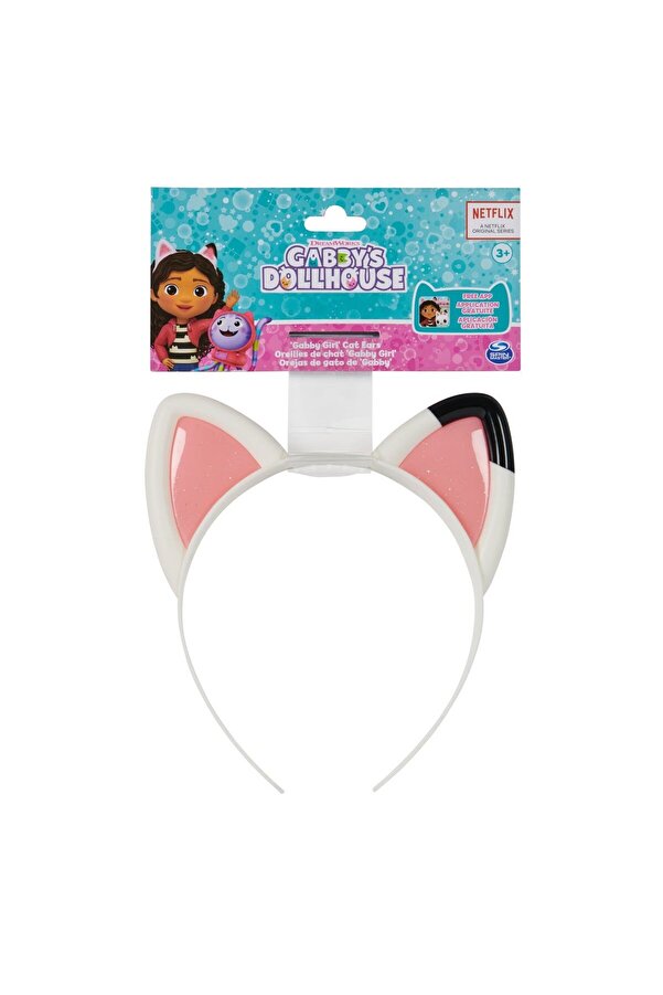 Spinmaster Gabbys Doll House Gabby Işıklı  Müzikli Ve Sesli Taç Kedi Kulağı
