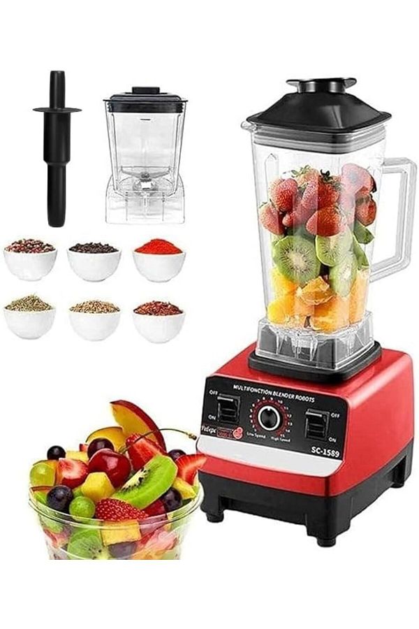 Other-2 in 1 Multipurpose Blender 2L Blending Jug 300g Grinding Jar Powerful Motor, 15 Speed 1
