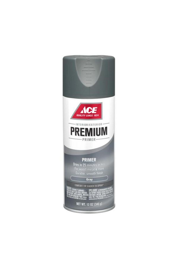 Generic-ACE Premium Quick Drying and Superb Coverage Smooth Enamel Primer Spray Paint Grey 12oz 1