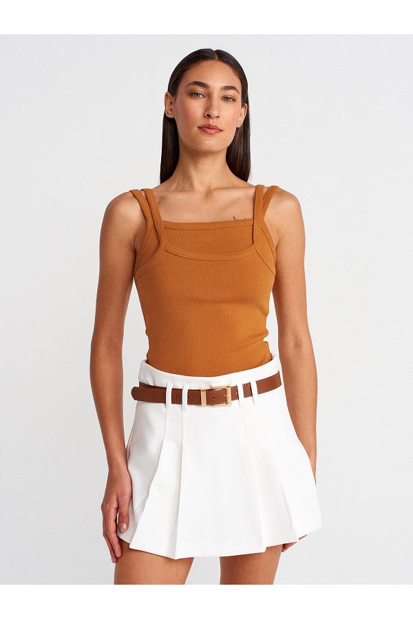 Dilvin-21105 Double Strap Undershirt-A.Tiles 1