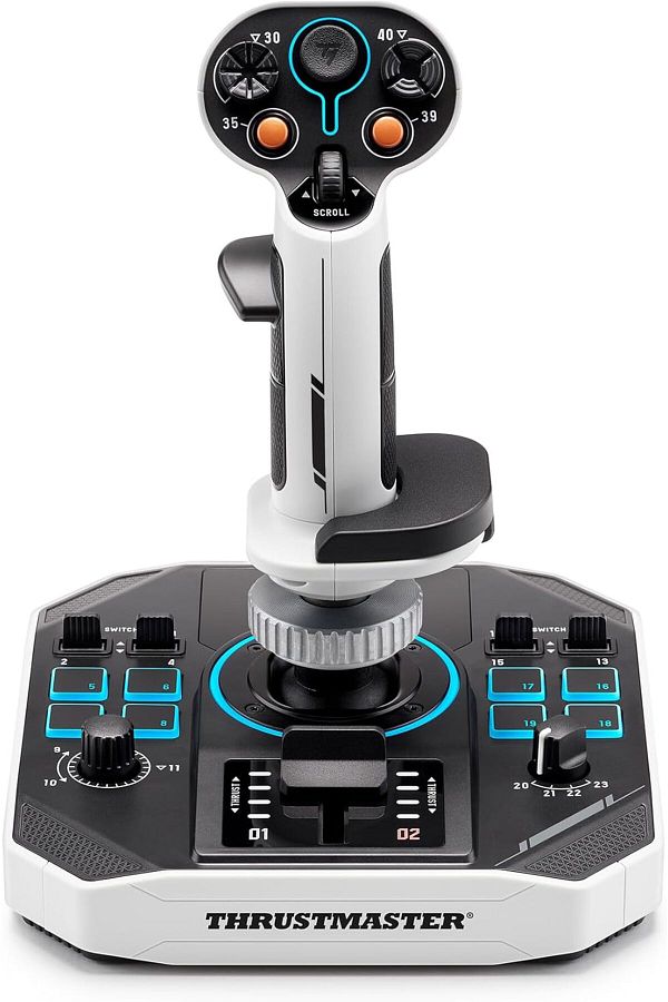 Thrustmaster-Sol-R1 Flight Joystick with 44 Buttons & Hall Effect Tech for Precise Space Simulation 1