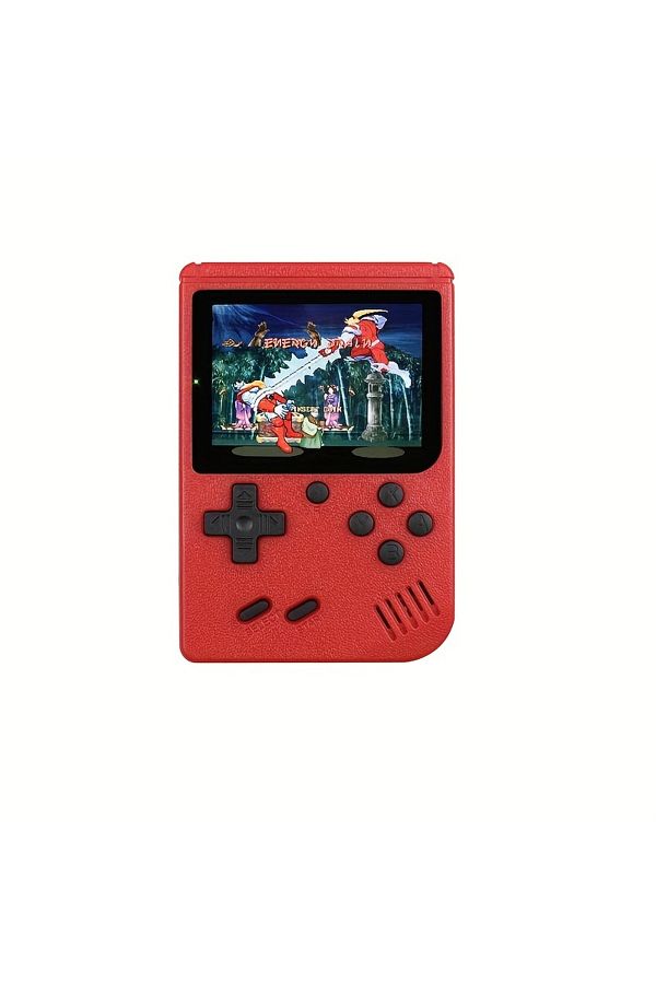 choice2-Red 2.4 Inch LCD Screen Retro Video Game Console Built-in 400 In Handheld Portable Game Console Chri 1