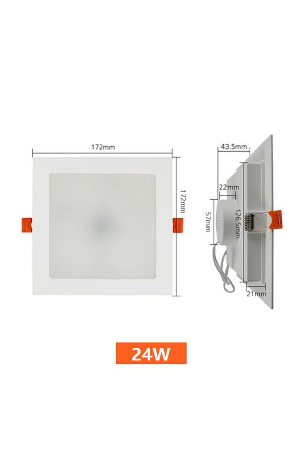 Choice-Tuya Zigbee 24W Benexmart Zigbee WiFi 24W 15W LED Downlight Smart Recessed Ceiling Light RGBCW Works 1