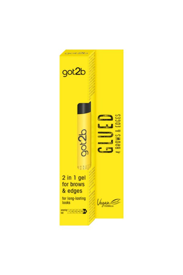 Got2B-got2b Glued 2 in 1 gel, for fixing eyebrows and unruly hairs, vegan formula, 16 ml 1