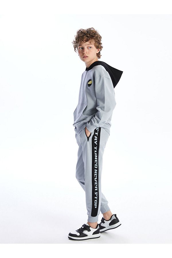 LC Waikiki-Lcw Boy's Jogger Sweatpants with Elastic Waist 1