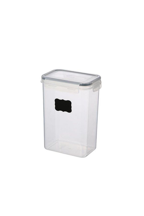 Generic-Felli Rectangular Food Storage Container with Chalkboard Clear 2 Liter PP + SILICONE 1