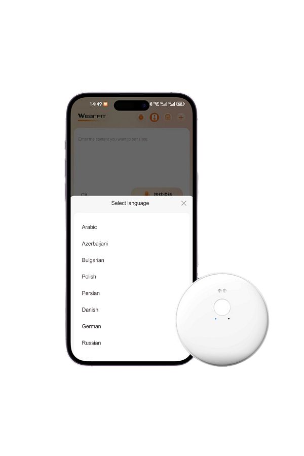 clickzu-Clickzu assistant for phone, magnetic attachment, translation 50+ languages: text/voice/images, summaries 1