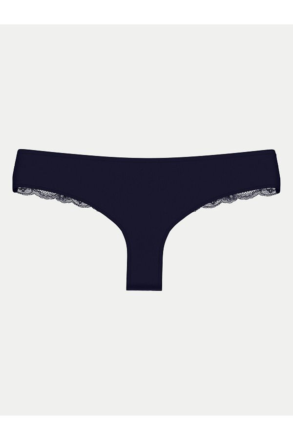 Triumph-Women's Brazilian Briefs 10182554 Navy Blue 1