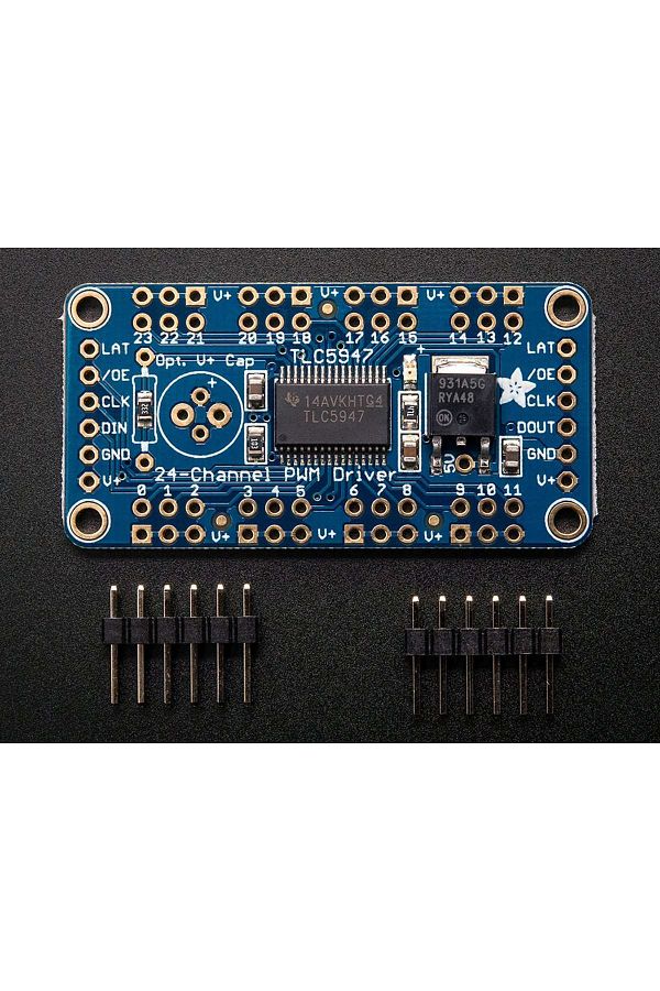 Adafruit-PWM Led Driver 24 Channels / 12 bits - TLC5947 1
