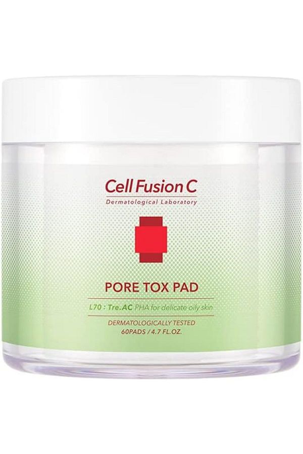 Cell Fusion C-Tre.Ac Pore Tox Pads, Pore Firming Toner Pads, 60 Pads 1