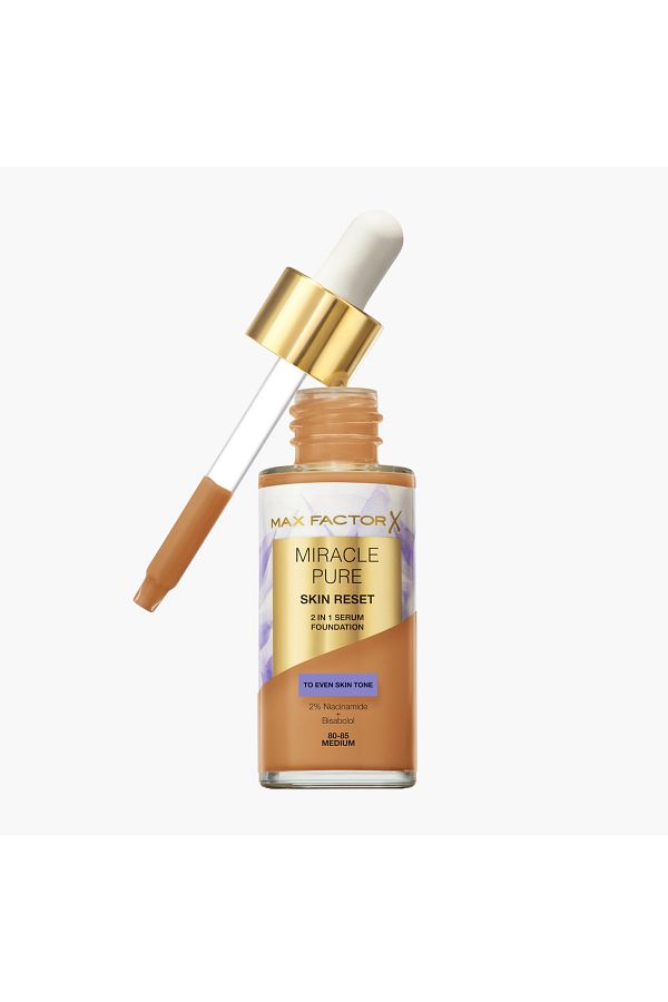 Max Factor-ماكس فاكتور ميراكل بيور 2 في 1 سيروم كريم أساس لإعادة ضبط البشرة - 30 مل 1
