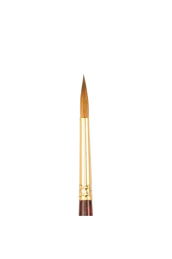 Bigpoint-110 Series Sable Kolinsky Round Brush No: 8 Box of 12 1