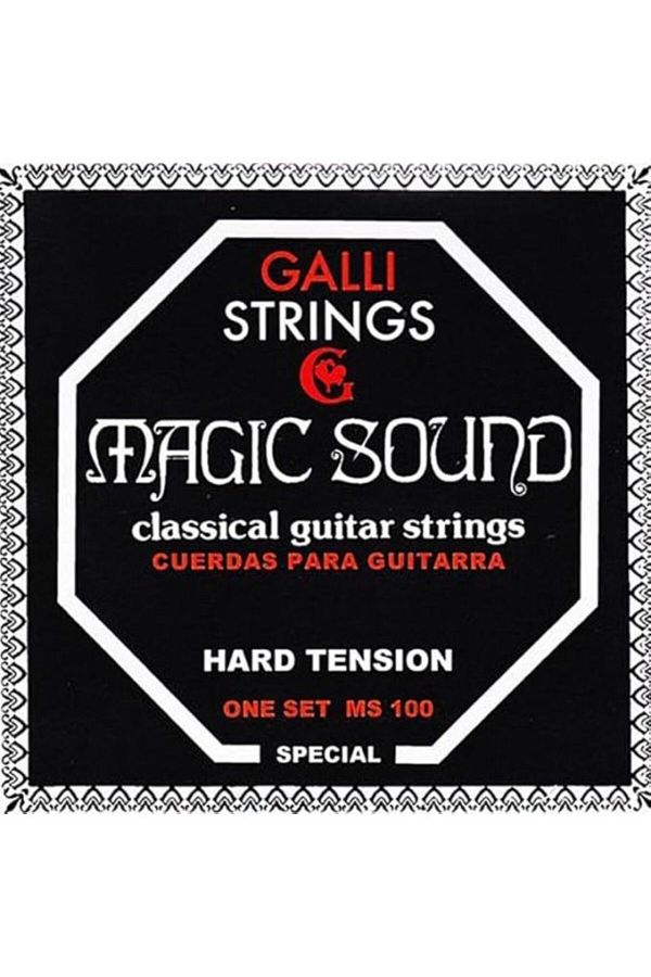 GALLİ-Galli Ms-100 Classical Guitar String Hard Tension, Galli Strings Wire 1