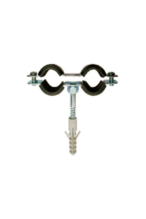 MK-Double Pipe Clamp With Gasket 1/2"/20-23Mm 1
