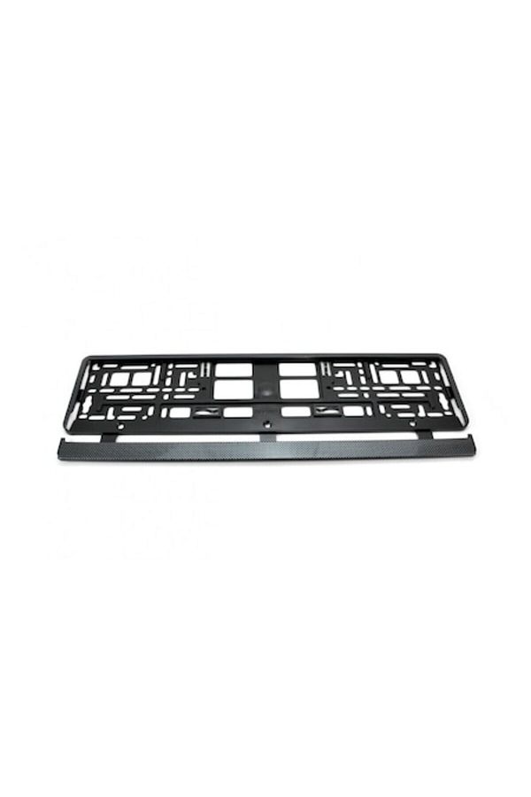 motor starter-Carbon license plate holder, universal size 1