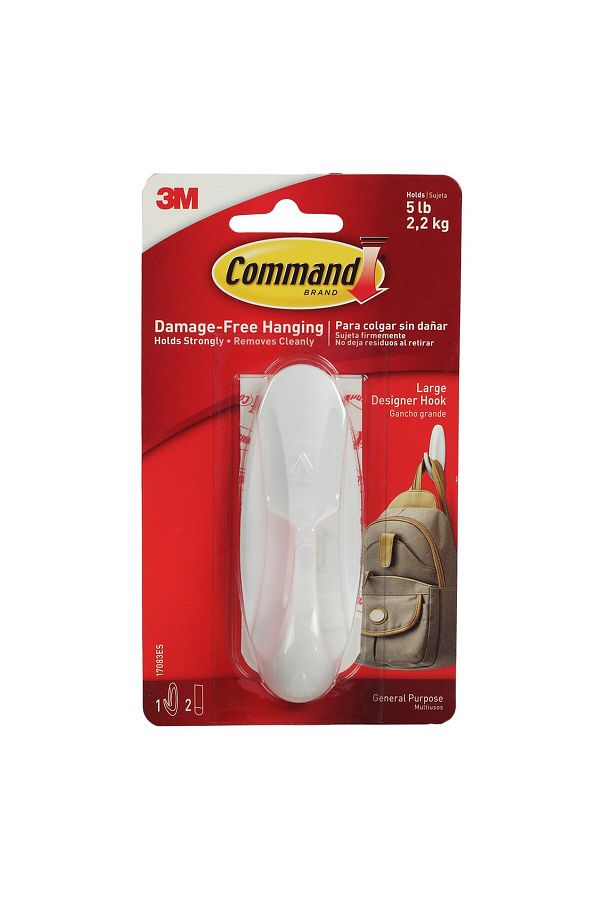 3M-Designer Large Hook, 17083 1