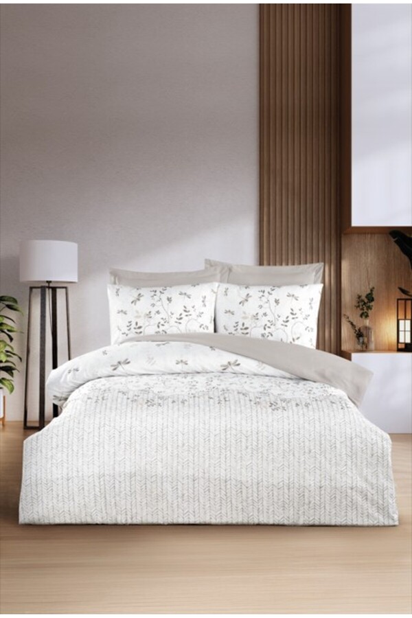 Altınbaşak-Creaforce Linea Pebble Double Duvet Cover Set 1
