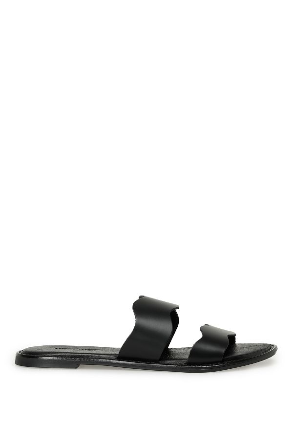 Nine West-FEUY 3FX Schwarze Damenhausschuhe 1