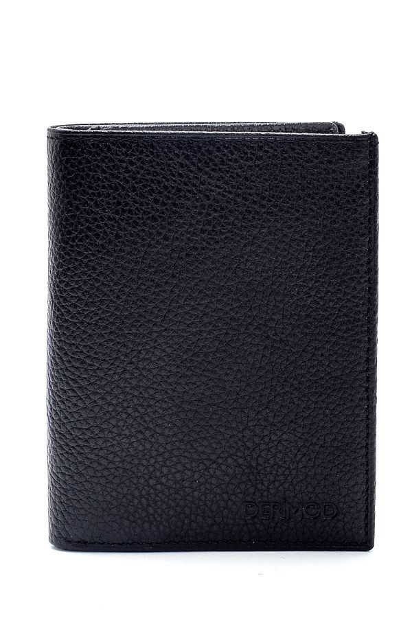 Derimod-Men's Black Leather Wallet - 000a2d3093ft Model 1
